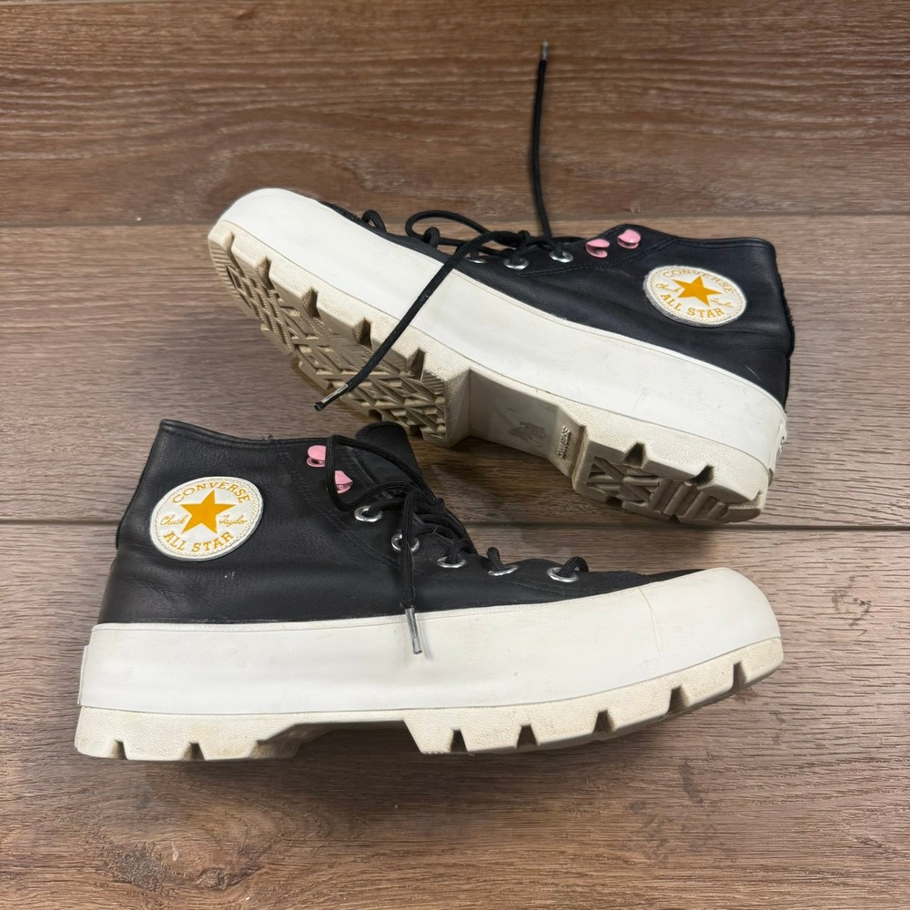 Converse Chuck Taylor Women's Gore-Tex Lugged Boot, Size 8 Waterproof Black - Picture 6 of 15